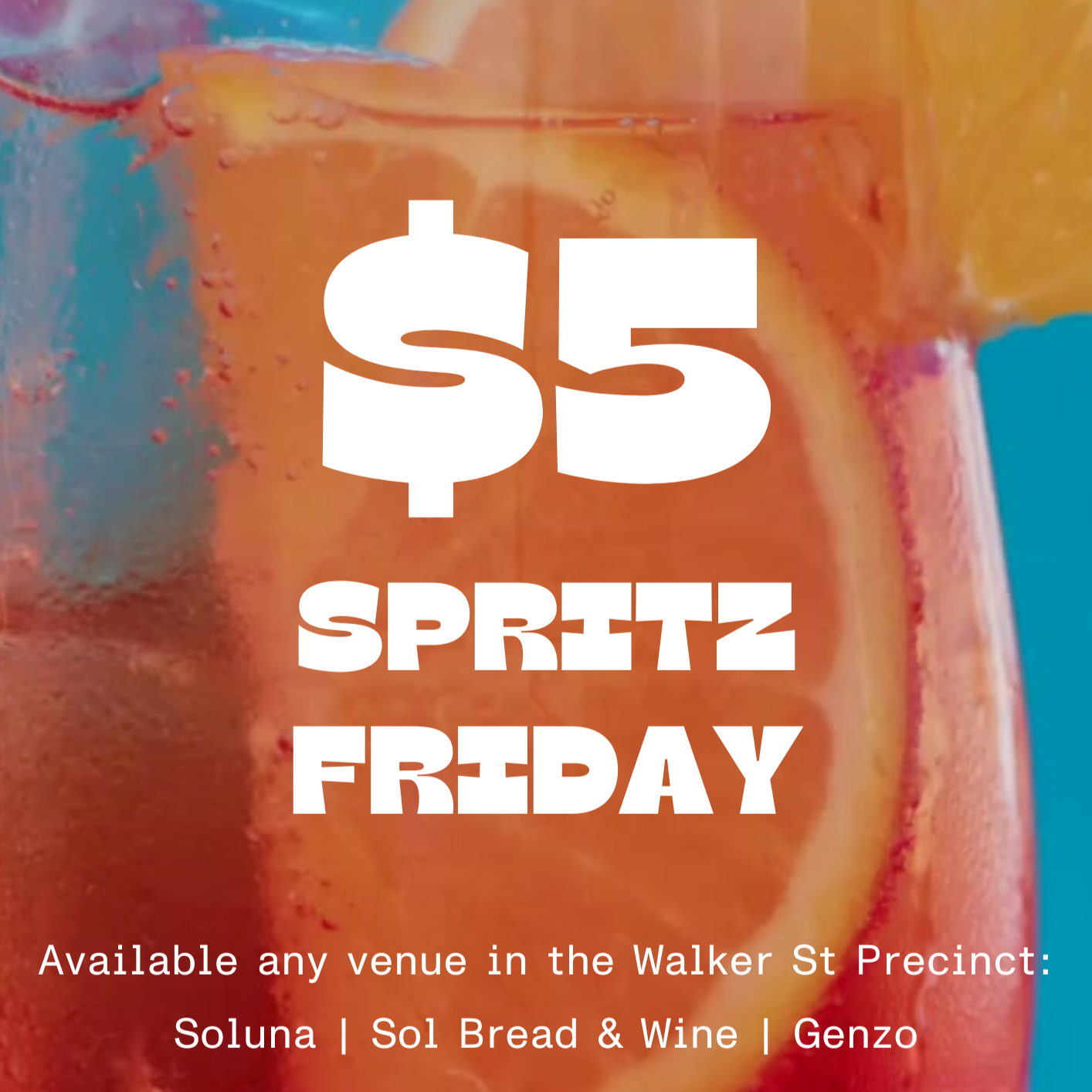 $5 Spritz Friday
